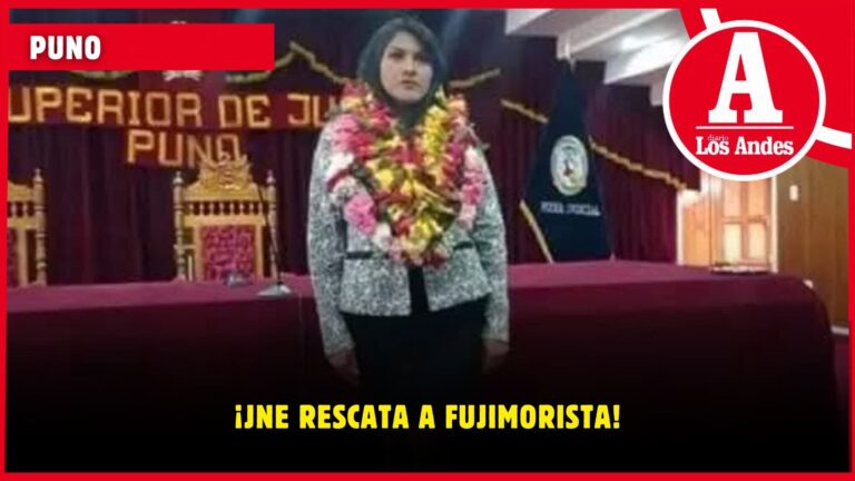 Puno: JNE rescata a fujimorista de una exclusión cantada