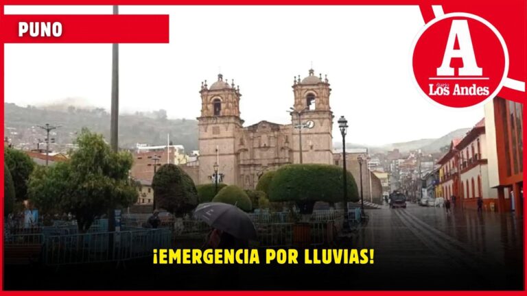 Puno: almenos 15 distritos de Puno en emergencia por lluvias