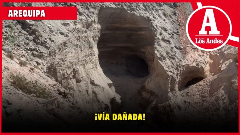 Arequipa: vía Arequipa – La Joya queda dañada gravemente