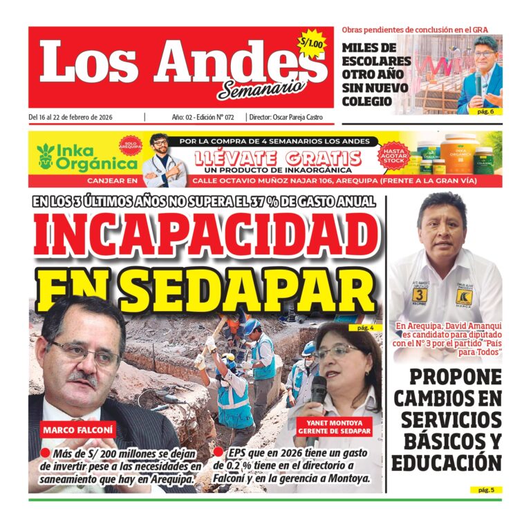 Semanario Los Andes 16/02/2026