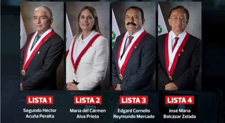 Congreso elige hoy a su nuevo presidente, quien asumirá también la Presidencia de la República