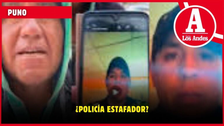 Puno: policía acusado de estafar a familia por más de S/ 48 mil