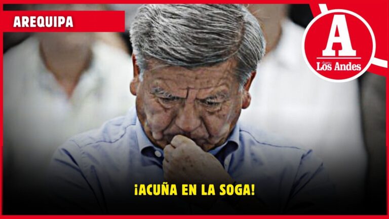 Arequipa: Partido de Acuña con la soga en el cuello