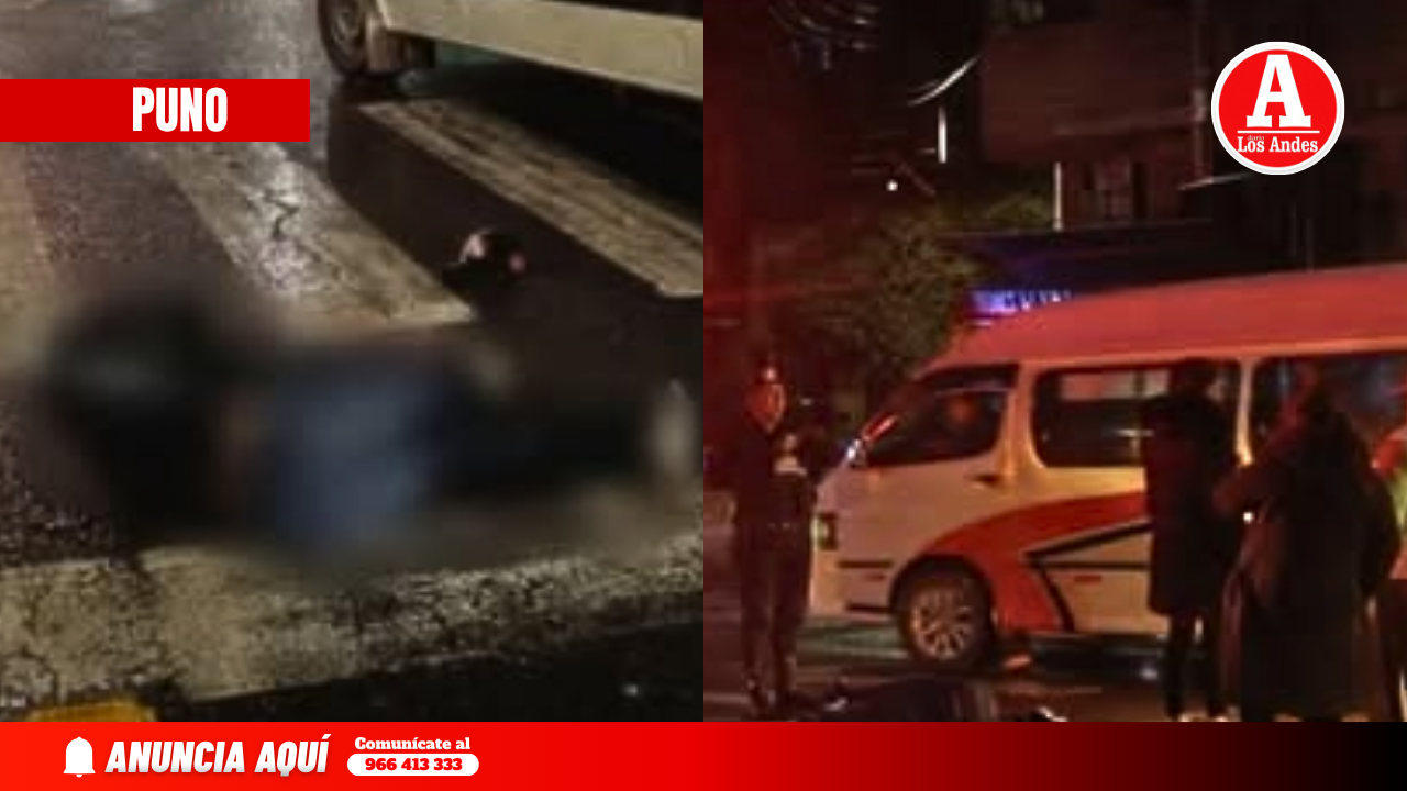 Conductor se da la fuga luego de atropellar a peatón y lo deja ...