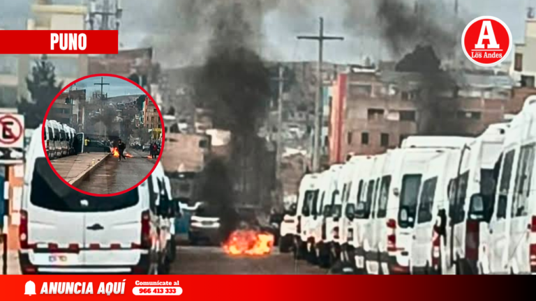 Protestas y bloqueo en Juliaca tras alza del precio del combustible