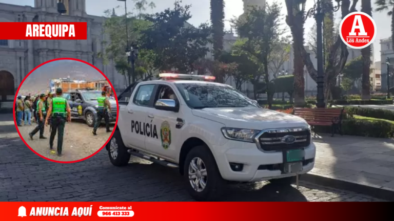 Seguridad en Arequipa limitada por falta de vehículos y agentes policiales