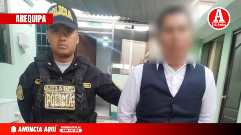 Paucarpata: PNP detiene a sujeto por tocamientos indebidos en transporte público
