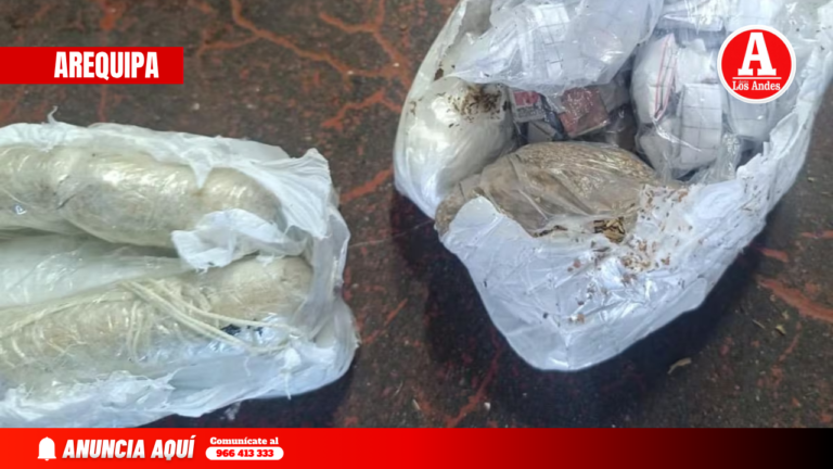 Arequipa: Hallan droga oculta en ducto de desagüe del penal de Socabaya