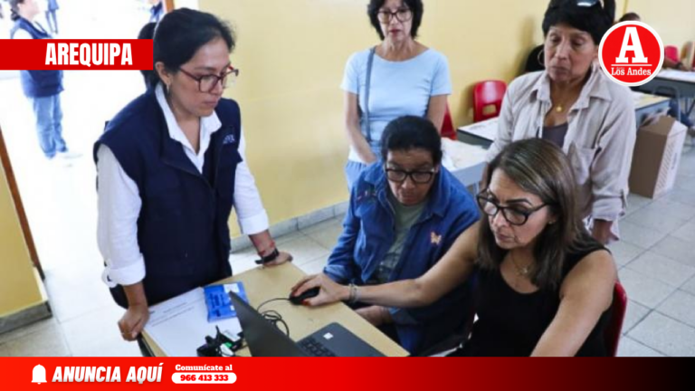 Capacitación de miembros de mesa supera el 53% a días de las elecciones