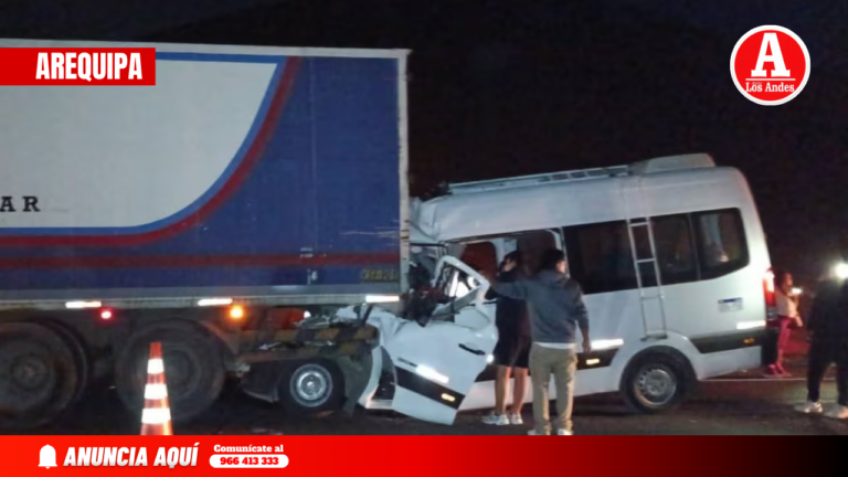 Choque en Panamericana Sur deja cuatro muertos