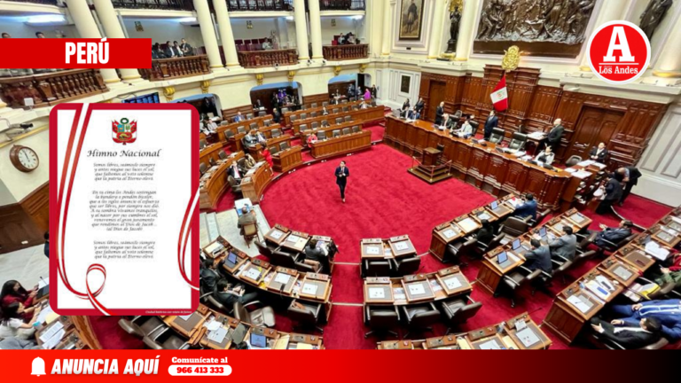 Congreso oficializa el Día del Himno Nacional