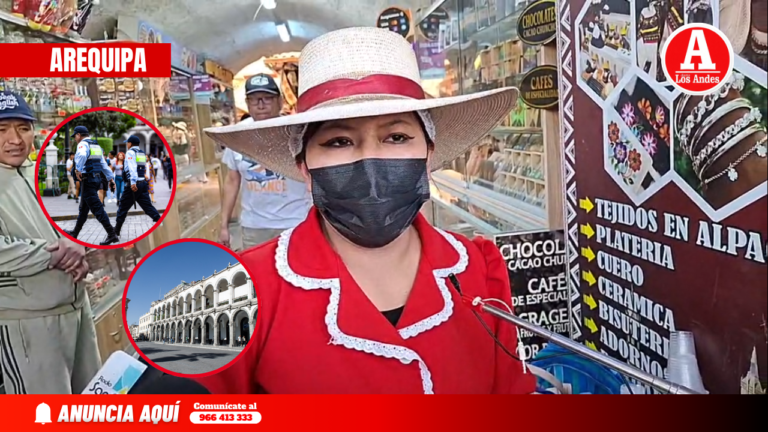 Denuncian presunta agresión de sereno municipal en Portal de Flores en Arequipa