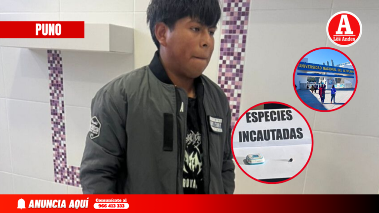 Postulante a la UNA Puno fue intervenido con audífono espía