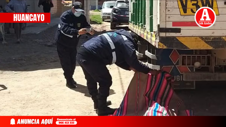 Bebé muere atropellado por camioneta que retrocedía en un grifo de Chanchamayo