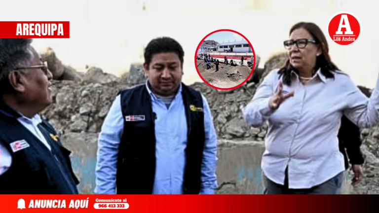 Vecinos de Cayma reclaman acciones urgentes durante visita de Ministra de Ambiente