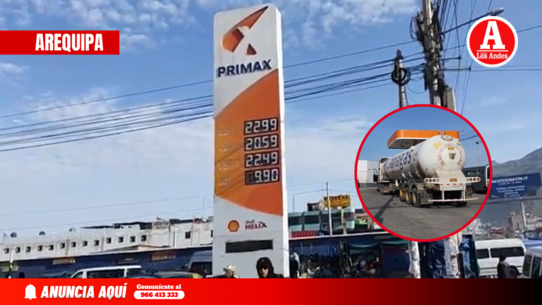 Baja el precio del GLP a S/9.90 en Cerro Colorado
