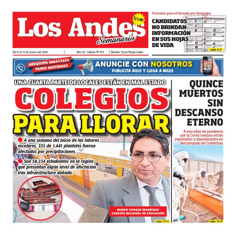 Semanario Los Andes 09/03/2026