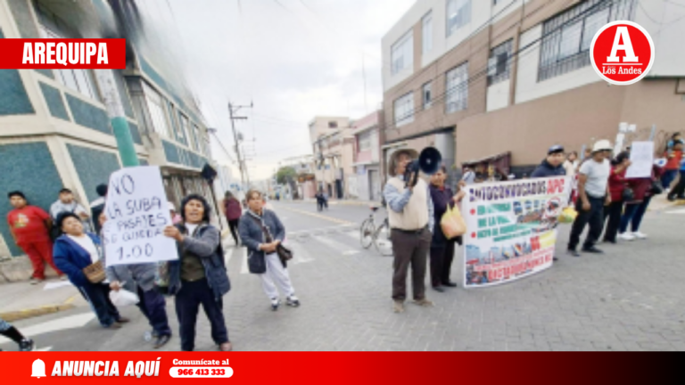 Arequipa: Fredepata anuncia movilizaciones