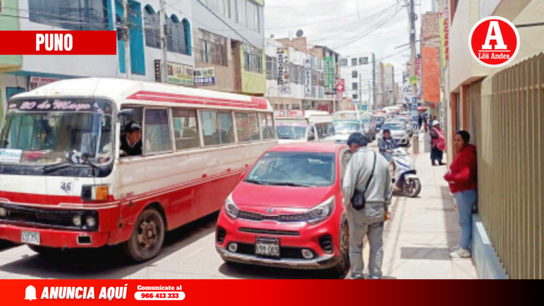 Puno: Si sube el pasaje pedirán ruta libre