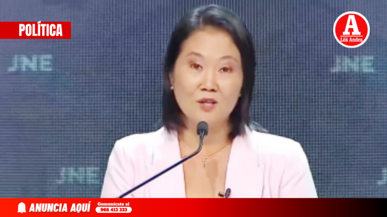 “Apanado” a Keiko marcó el debate