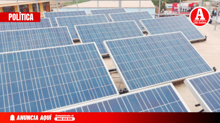 El sur lidera potencial de energía solar en Perú