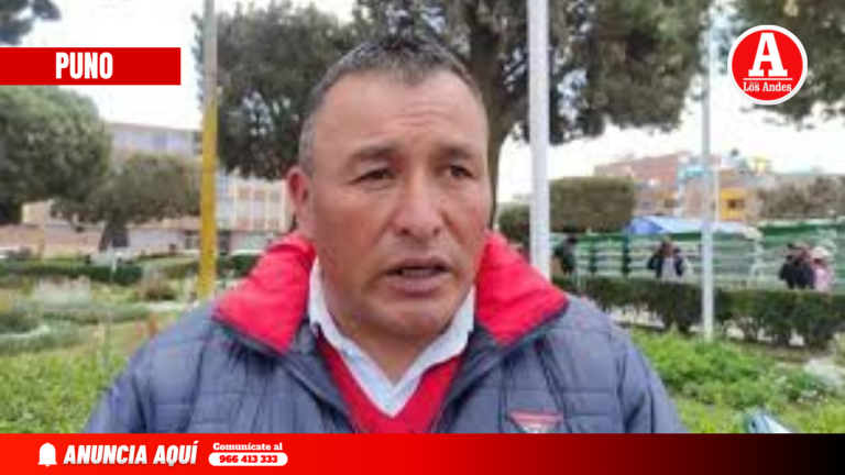 Dirigente denuncia discriminación durante visita presidencial a Puno
