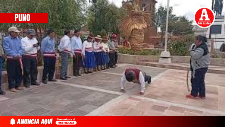 Puno: Rondas campesinas sancionan a subprefecto de Macarí por presunto proselitismo político