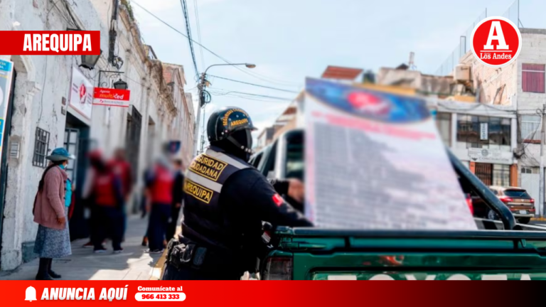 Prohíben propaganda y mítines políticos en el Centro Histórico de Arequipa