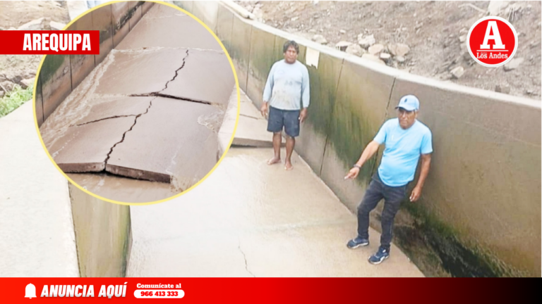 Caravelí: Canal del GRA se rompe dos veces en una semana