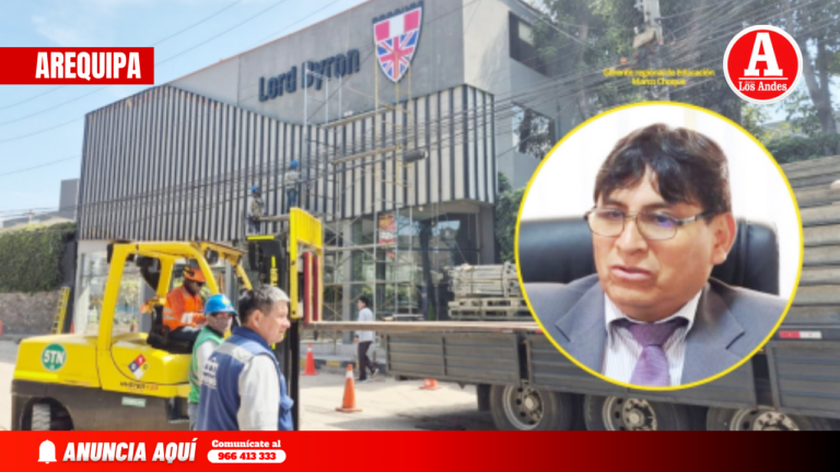 Arequipa: GREA sancionará a I. E. Lord Byron tras desacato