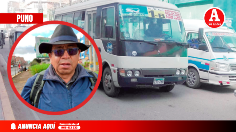 Si gobierno no da solución Ordet Juliaca hace advertencia: Pasajes subirán desde el lunes 16