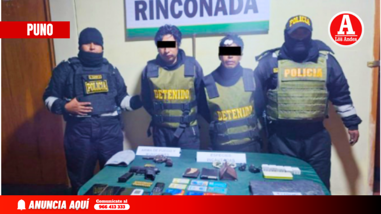 Puno: Captura policial a temible alias ‘Miguelón’