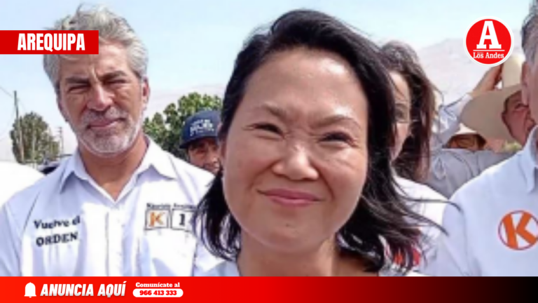 Visita “solapada” de Keiko en Arequipa