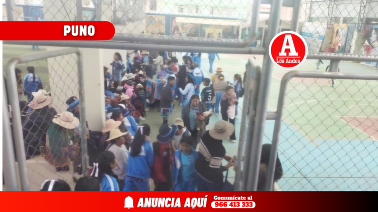 UGEL San Román expone a los niños al sarampión