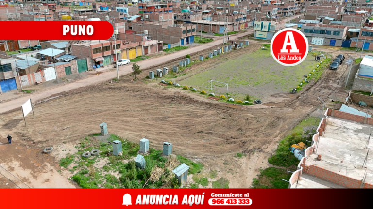 Verifican acondicionamiento de terreno para Unidad de Flagrancia en Juliaca