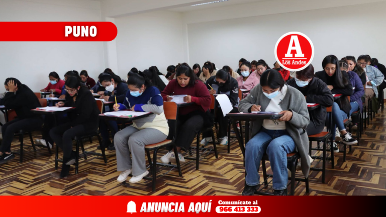 Más de 3 mil profesionales de salud rindieron examen SERUMS 2026-I