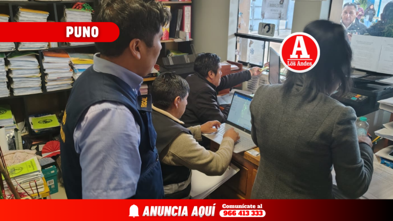 Investigan presunta red de corrupción en el Municipio de Puno
