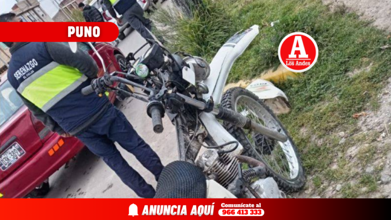 Incrementan accidentes de motos en Ilave