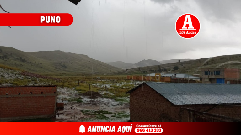 Emiten alerta ante precipitaciones en siete provincias de la región Puno
