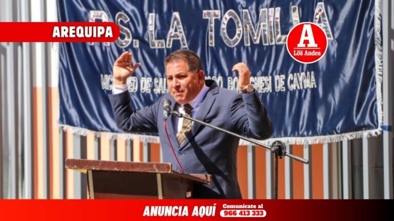 Arequipa: J. C. Linares no será candidato provincial