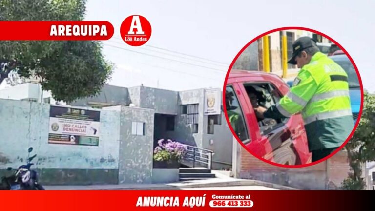Denunció a policías por robo y coima en Cayma