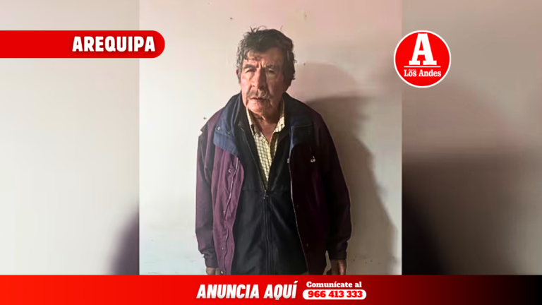 Arequipa: Detienen a adulto mayor acusado de tocamientos indebidos a menor