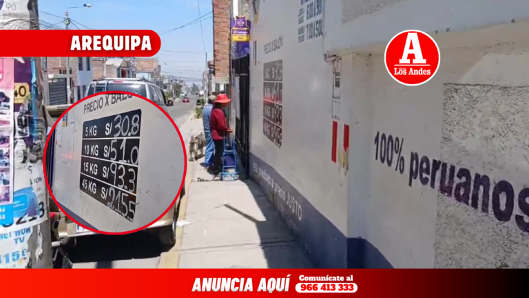 Arequipa: Precio del balón supera los S/50 en últimas semanas