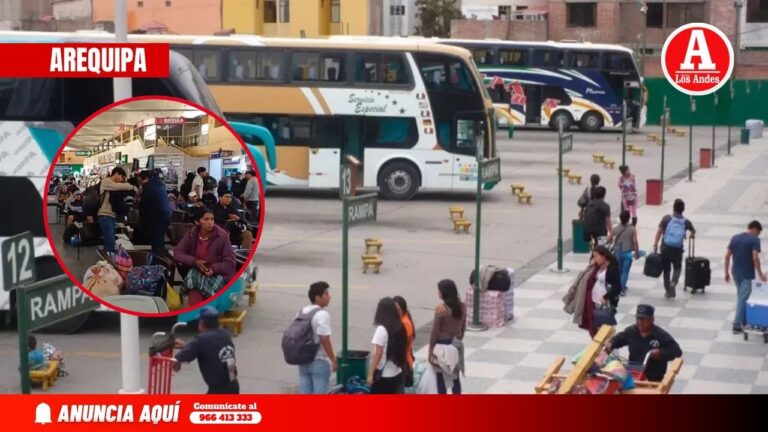 Viajar desde Arequipa cuesta el doble en feriado largo