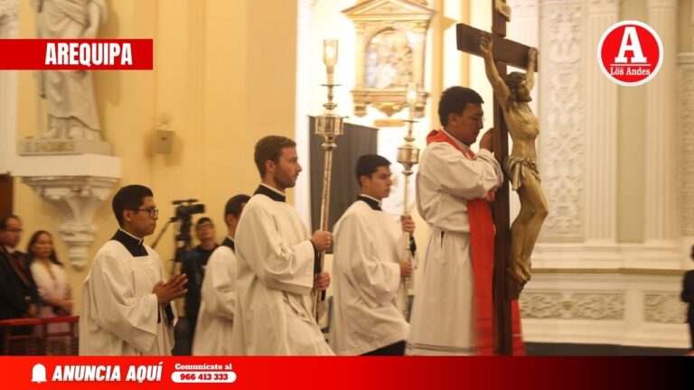 Arequipa vivirá Viernes Santo con liturgia, procesión y actos de fe