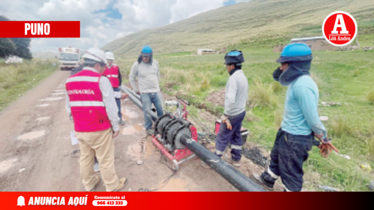 Puno: Obra de agua y desagüe en riesgo