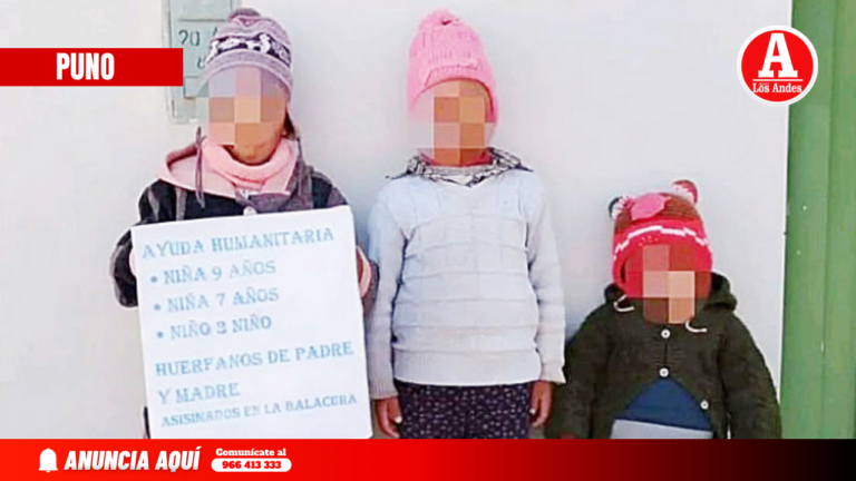 Puno: Huérfanos claman por pronta ayuda