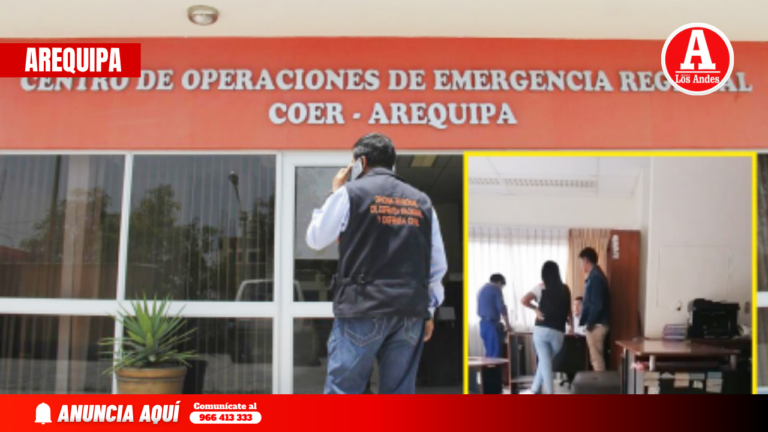 Arequipa: Funcionarios festejan a todo volumen en oficinas del COER