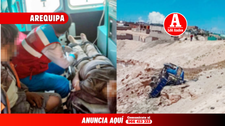 Arequipa: Cinco heridos en accidente vial