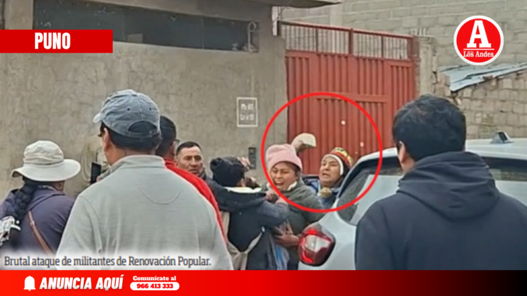 Militantes de Renovación Popular fueron atacantes